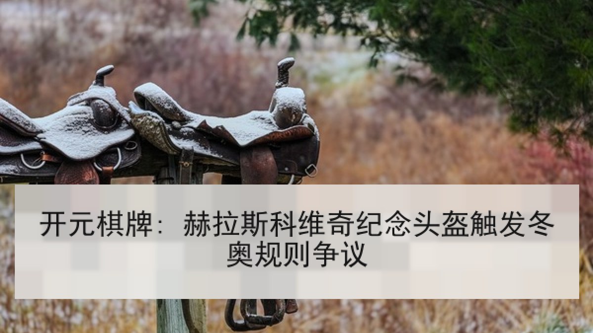 开元棋牌: 赫拉斯科维奇纪念头盔触发冬奥规则争议